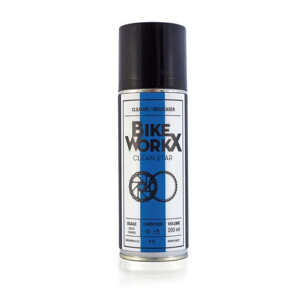 Tisztítószer BIKEWORKX CLEAN STAR Spray 200 ml - CLEAN/200