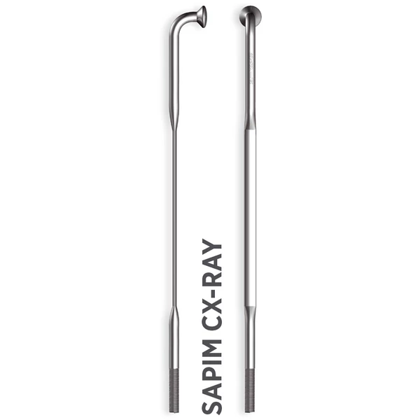 SAPIM CX-RAY Inox 14G J-Bend fekete + Polyax Alu 14G 14mm fekete