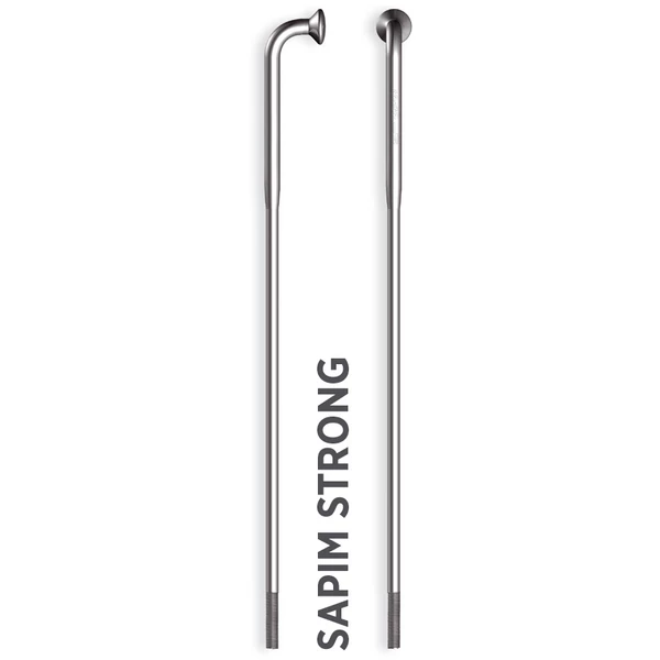 SAPIM STRONG Inox 14G J-Bend + Polyax réz 14G 12mm ezüst