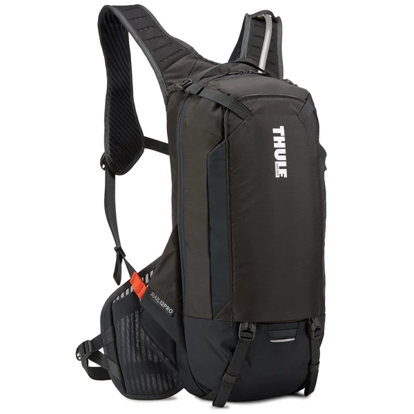 Táska THULE RAIL PRO 12L háti + HydraPack + Protektor FEKETE