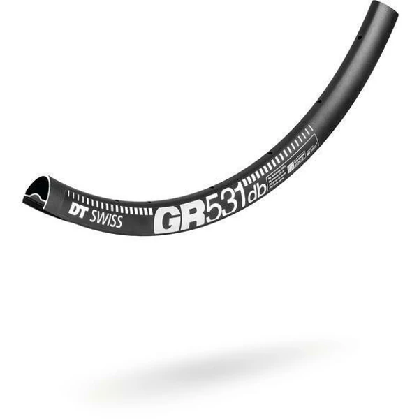 Abroncs DT Swiss GR 531 Gravel 700c Disc 24h fekete 24mm