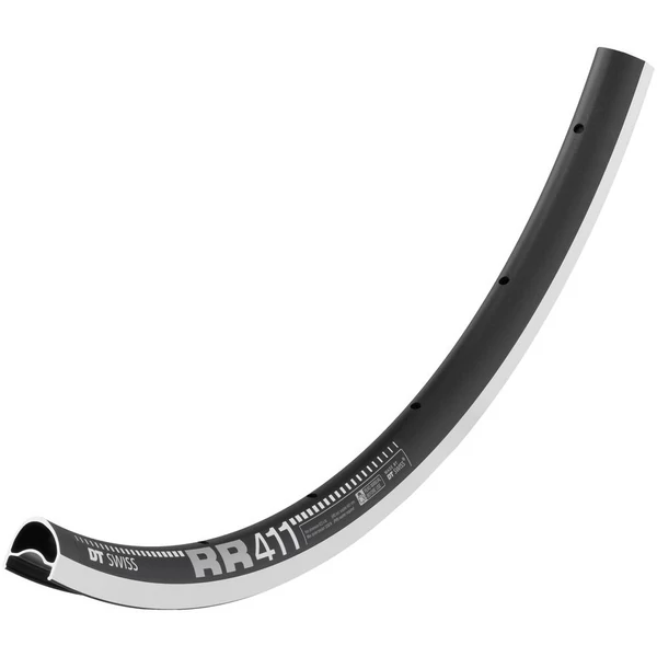 Abroncs DT Swiss RR 411 Road Asymmetric 24h fekete
