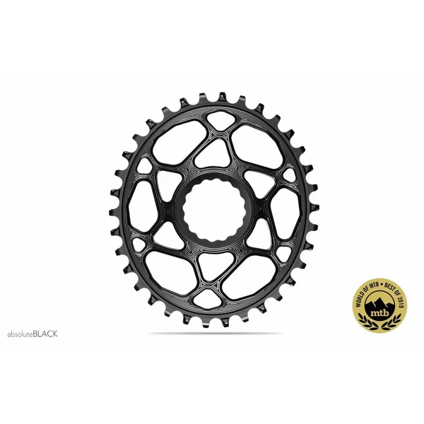 Lánckerék MTB OVAL RaceFace Cinch DM N/W fekete (6mm offset) 32T