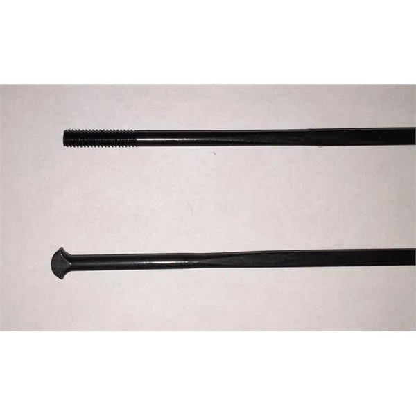 Küllő DT Swiss Aero comp egyenes T-fejjel 2.0/2.3/1,25x284 fekete OXIC