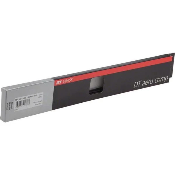 Küllő DT Swiss Aero comp egyenes 2.0/2.3/1,25x292 fekete