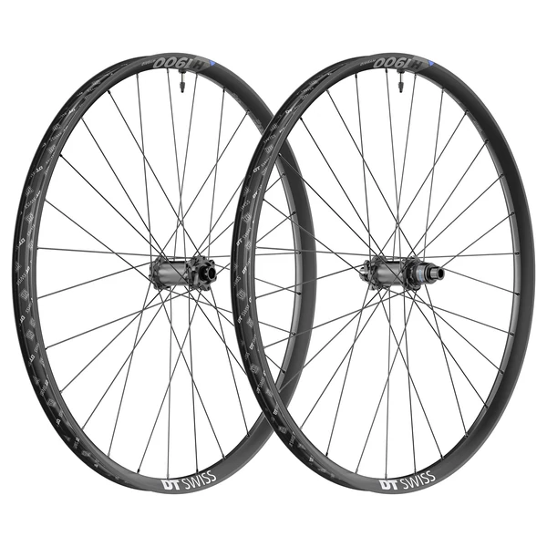DT Swiss H 1900 SPLINE 29" 15/110 - 12/148 Shimano HG LN acél 35mm fűzött kerékszett