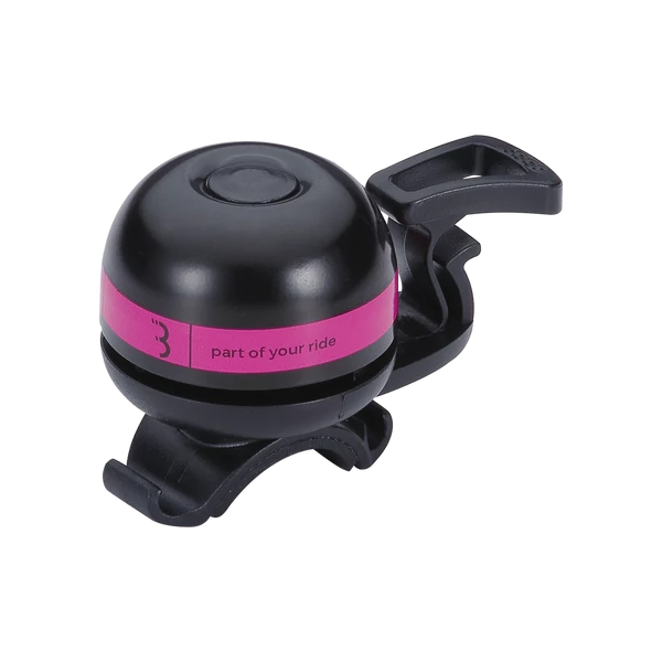BBB-14 kerékpáros csengő EasyFit Deluxe magenta