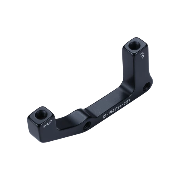 BBB Cycling kerékpáros féktárcsa adapter BBS-95R PowerMount, hátsó féktárcsához, 203mm, IS to PM