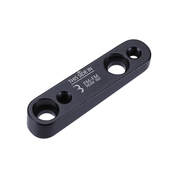 BBB Cycling kerékpáros féktárcsa adapter BBS-98R PowerMount, hátsó féktárcsához, flatmount, 160mm, FM to FM