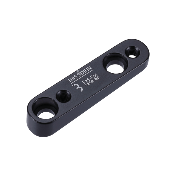 BBB Cycling kerékpáros féktárcsa adapter BBS-98R PowerMount, hátsó féktárcsához, flatmount, 160mm, FM to FM