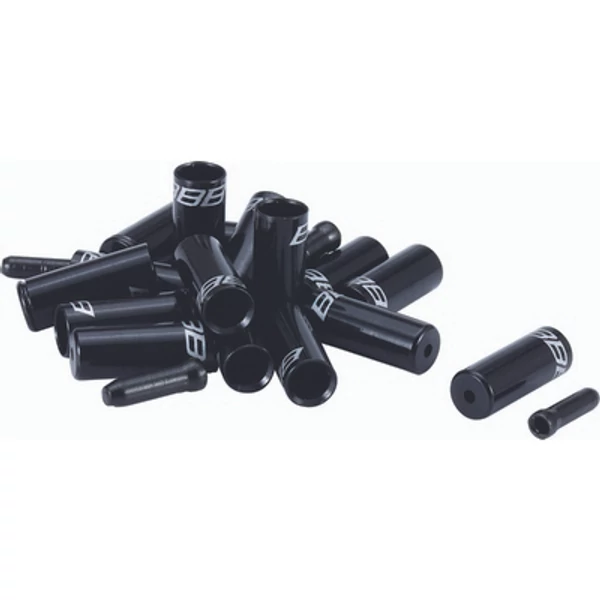 BCB-99 bowden/bowdenház vég komplett szett kerékpárhoz CableCap, fekete