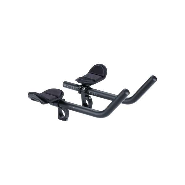 BBB Cycling kerékpáros időfutam könyöklő BHB-60 AeroMax, alumínium, 25.4 és 31.8mm, ergonomikus forma, 350mm hosszú, fekete