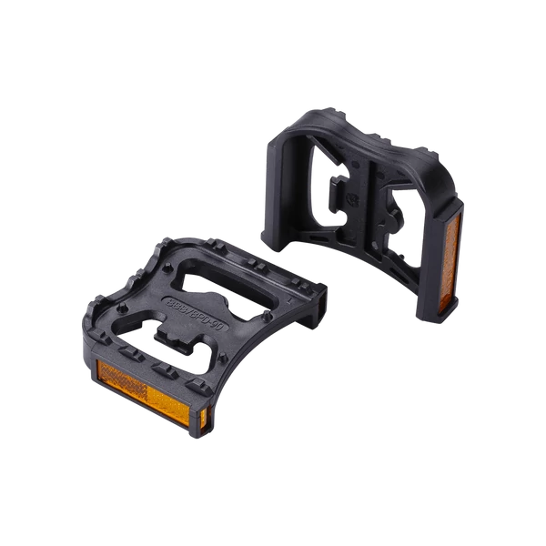 BBB Cycling kerékpáros pedál alkatrész BPD-90 FeetRest, adapter patent pedálhoz, fekete