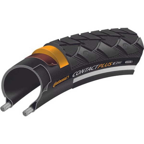 continental-gumiabroncs-kerekparhoz-47-622-contact-plus-28x175-feketefekete-reflektoros-52357