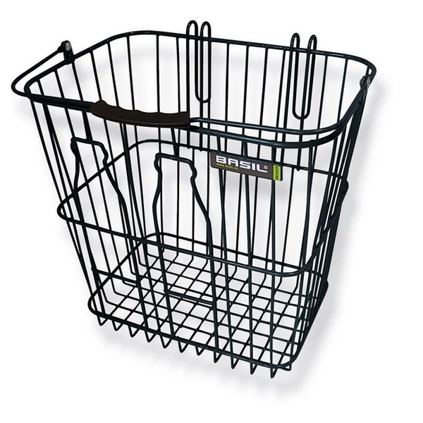 basil-hatso-kosar-bottle-basket-csomagtartora-akaszthato-fekete