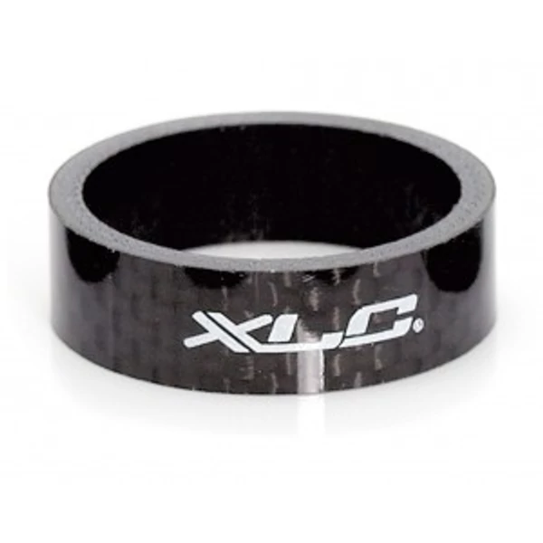 XLC Távtartó A-Head, fekete, 10 mm, 1", karbon, AS-C03