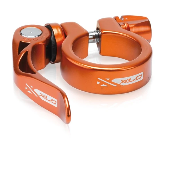 XLC Nyeregcsőbilincs 31,8 mm narancs gyorszáras PC-L04