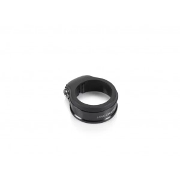 XLC Nyeregcsőbilincs 34,9 mm CNC gumitömítés karbon vázhoz mag.:12mm PC-A01